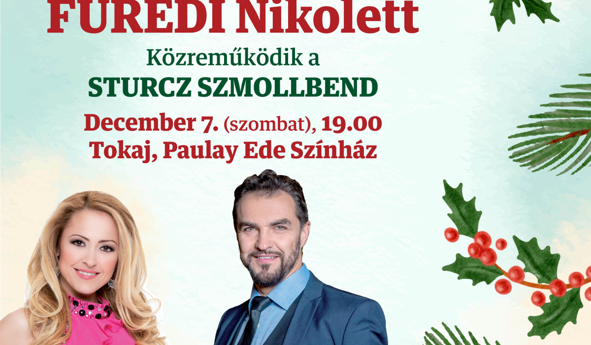 Hallelujah Adventi koncert Dolhai Attilával és Füredi Nikolettel